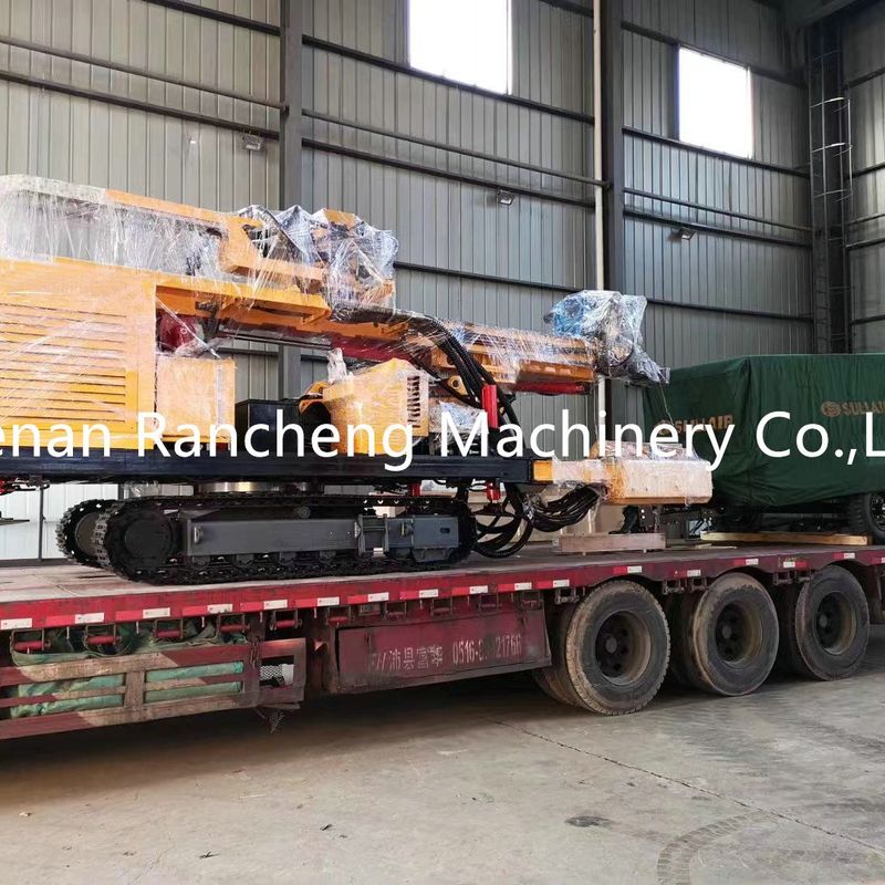 RCJ150RC حفاری 150m هیدرولیک ماشین حفاری RC 8000N.M حداکثر گشتاور خروجی