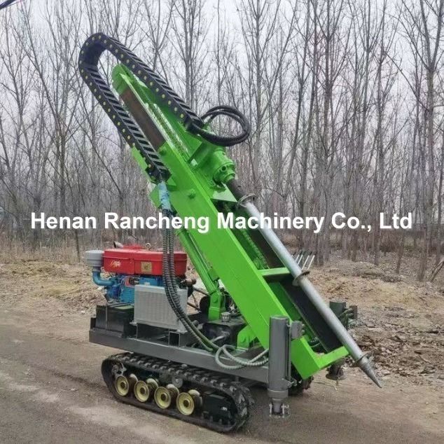 RCKM-30s درایور هیدرولیک کوچک با موتور بنزین 28HP برای نصب انبار خورشیدی کارآمد و دقیق