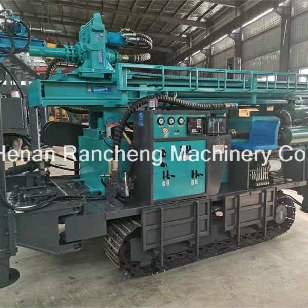 RCF450C Crawler آب چاه حفاری ریگ ماشین حفاری عمیق 450 متر برای معدن، قابل اعتماد و کارآمد