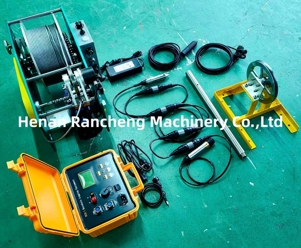 300 متر تجهیزات ژئوفیزیکی حفره آب چاه چوب ابزار مقاومت ظاهری اندازه گیری سیستم ثبت