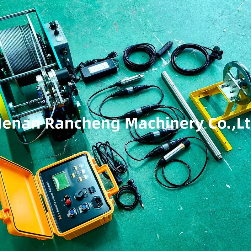 300m تجهیزات ژئوفیزیکی سوراخ آب چاه ابزار ثبت 1% (سطح) دقت اندازه گیری مقاومت ظاهری