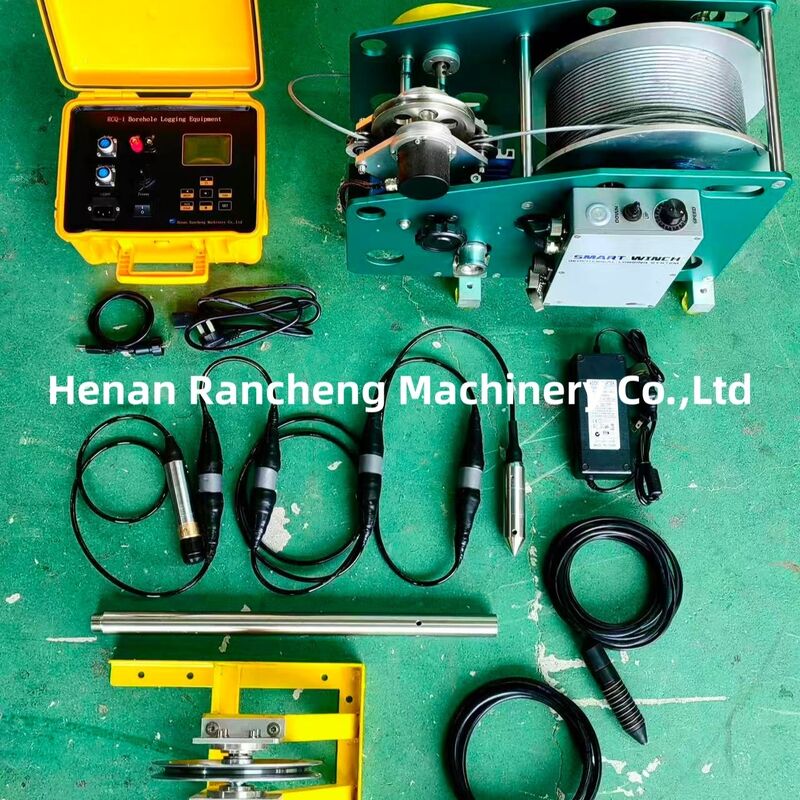 300 متر تجهیزات ژئوفیزیکی حفره آب چاه چوب ابزار مقاومت ظاهری اندازه گیری سیستم ثبت