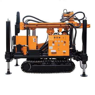 ماشین حفاری چاه آب 200 متر 55KW موتور 4000Nm تورم چرخشی