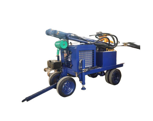 دستگاه حفاری حفاری 180 متر 55KW موتور 90mm - 300mm Dia 5200kg
