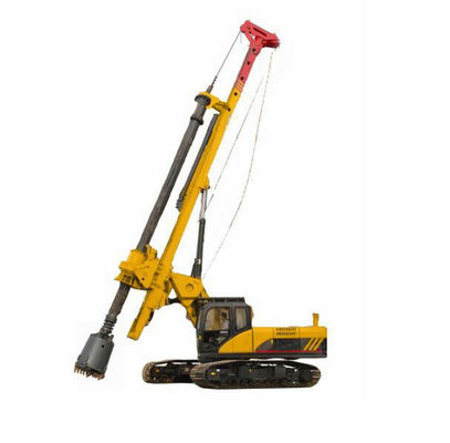 50 متر عمق حفاری دستگاه حفاری چرخش با موتور دیزل 190KW کامینز