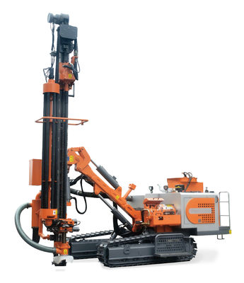 23m عمق حفاری راه هیدرولیک DTH حفاری 125HP موتور دیزل