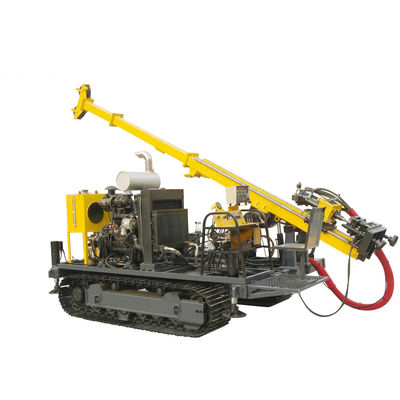 BQ NQ HQ حفاری Dia هسته حفاری ماشین زیرزمینی 100HP موتور دیزل 400m عمق