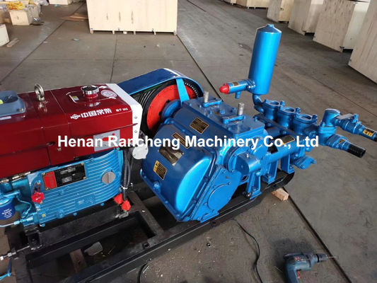 پمپ گل حفاری 100 میلی متری با موتور چنگچای 28HP