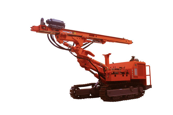 عمق حفاری 80 متر دستگاه حفاری DTH 102HP موتور دیزل