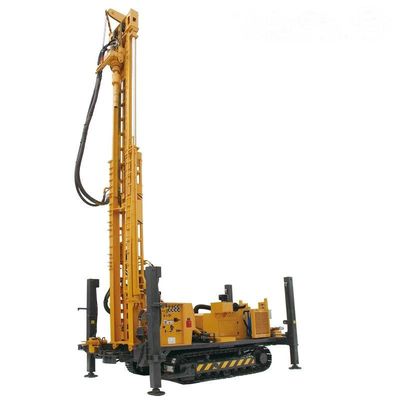 ماشین حفاری چاه آب با عمق 1000 متری ثابت 194KW موتور 140mm - 500mm Dia