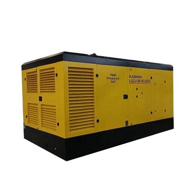 کمپرسور هوا برای حفاری موتور دیزل 35 - 25bar فشار 30 - 35m3/min ظرفیت