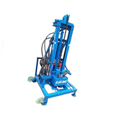 دو چرخ ماشین حفاری آب 8HP قدرت 100m عمق حفاری