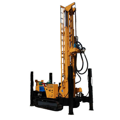DTH 680m پنوماتیک هیدرولیک سوراخ کشنده آب چاه حفاری ماشین