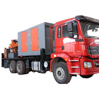 کامیون آب چاه حفاری 260 متر عمق 155KW بار موتور خودرو 20T وزن