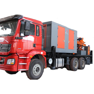 RCF200T ماشین حفاری آب هیدرولیکی / 200m ماشین حفاری آب کامیون نصب شده / 6X4 ماشین حفاری کامیون نصب شده