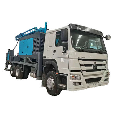دستگاه حفاری چاه های آبی با موتور دیزل 129HP 450m عمق حفاری 500mm Dia