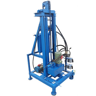 100 متر عمق 2KW موتور هیدرولیک موتور الکتریکی ماشین حفاری چاه آب