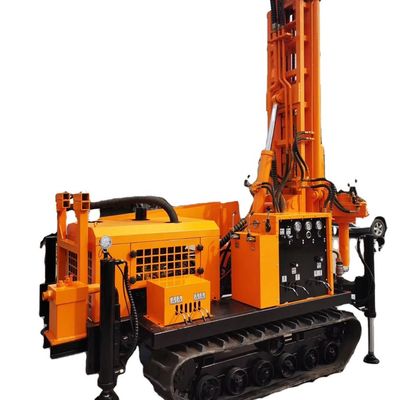 200 متر 5800 کیلوگرم ماشین حفاری آب هیدرولیک با موتور دیزل 58KW و نیروی بلند 5T