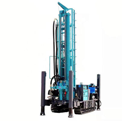 RCF450C 450m استیل خزنده نصب آب چاه حفاری رگ هوا DTH ماشین حفاری