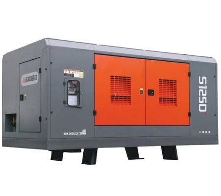 کمپرسور هوا S125D با موتور کامینز 410KW برای حفاری 300-400 متر