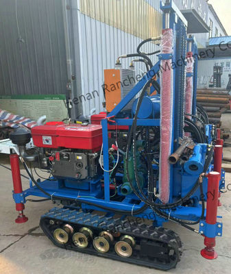 دستگاه حفاری چاه آب کوچک 160 متری با موتور 35HP