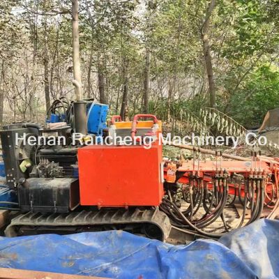 60-80 متر عمق ماشین حفاری هیدرولیک کوچک با موتور دیزل 32HP