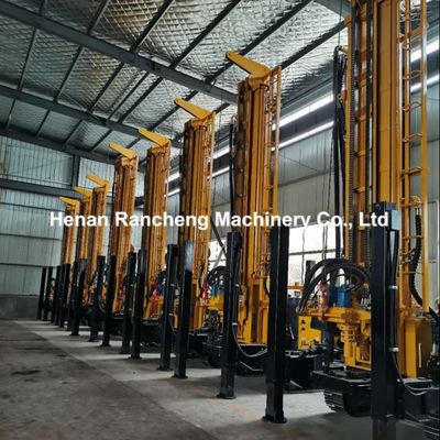 30° توانایی صعود 800m آب عمیق چاه حفاری ریگ با نیروی بلند 30T
