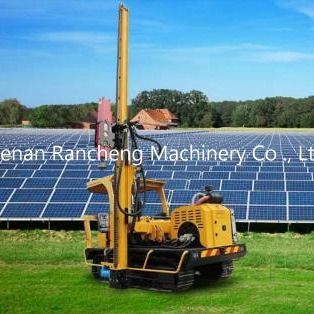 راننده تپه خورشیدی با موتور 39KW 170 سانتی متر عمق حفاری 2600 میلی متر ارتفاع تپه