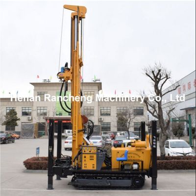RCF400C 400m عمق حفاری ماشین آب کش پنوماتیک توسط موتور دیزل هدایت می شود
