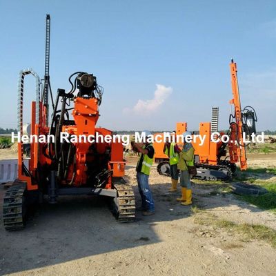 20 - 100m عمق خزنده هیدرولیک راننده توده خورشیدی با تورک 7000N.M