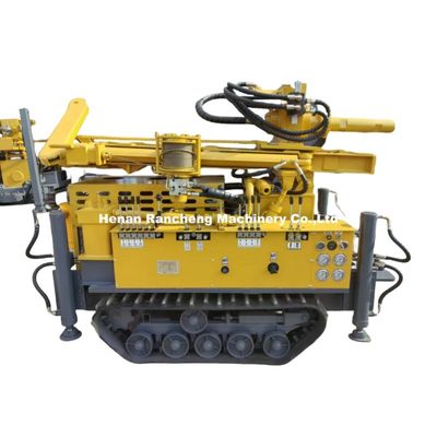 42KW موتور دیزل کوچک خزنده نصب آب چاه حفاری ماشین