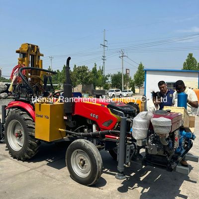 200/260m عمق ماشین حفاری پنوماتیک ماشین حفاری قابل حمل تراکتور نصب شده