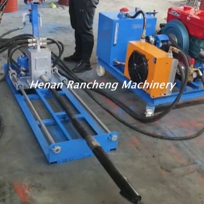 عمق حفاری 60-80 متر ماشین حفاری هیدرولیک با موتور دیزل 32HP