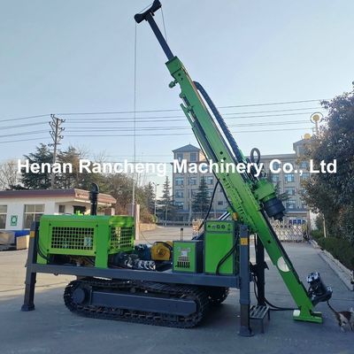 حداکثر عمق حفاری 1200 متر است که دارای یک دستگاه حفاری هیدرولیکی کامل با موتور دیزل 92KW است.
