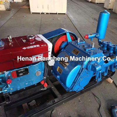 پمپ لجن قدرتمندی 100 میلی متری با سیلندر 65 میلی متری و موتور 28HP