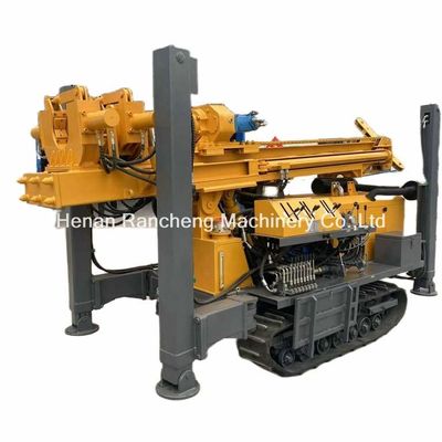 European Hydraulic Leg 55KW موتور دیزل کرولر حفاری آب چاه حفاری