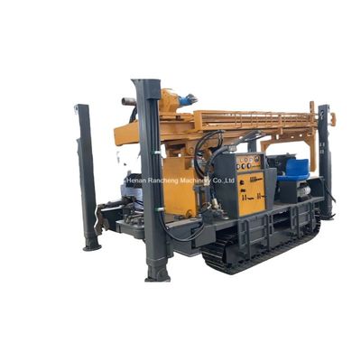 عمق حفاری استاندارد اتحادیه اروپا 400 متر ارتفاع هیدرولیک Crawler آب چاه حفاری