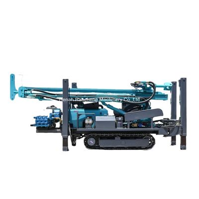 عمق 450 متر ارتفاع پا هیدرولیک 1.6 متر قطب لاستیکی آب چاه حفاری
