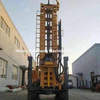 دستگاه حفاری چاه های هیدرولیک 1000 متر دستگاه حفاری پنوماتیک با موتور دیزل