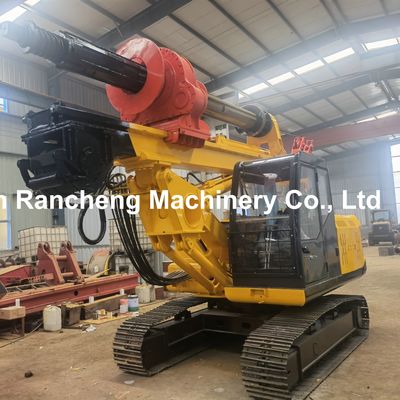 RCQ515M مینی استیل حفاری ریگ حفاری عمق 15m هیدرولیک کوچک ماشین حفاری چرخش