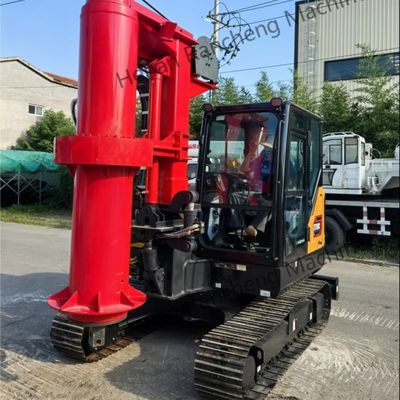RCQ-10C مینی هیدرولیک چرخنده پایلینگ ریگ Kubota موتور دیزل 2000mm عرض شاسی