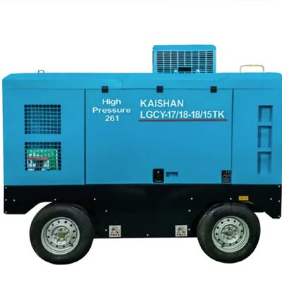KAISHAN LGCY دیزل کمپرسور هوا پیچ کوچک برای معدن و حفاری چاه آب