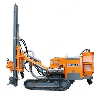 نوع یکپارچه دستگاه حفاری DTH قابل حمل معدنکاری سنگ سخت سوراخ انفجاری دستگاه حفاری DTH هیدرولیک