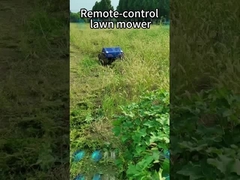 نوع کرولر چهار چرخ هیبرید کنترل از راه دور ماشین تراش چمن 20mm-180mm ارتفاع برش